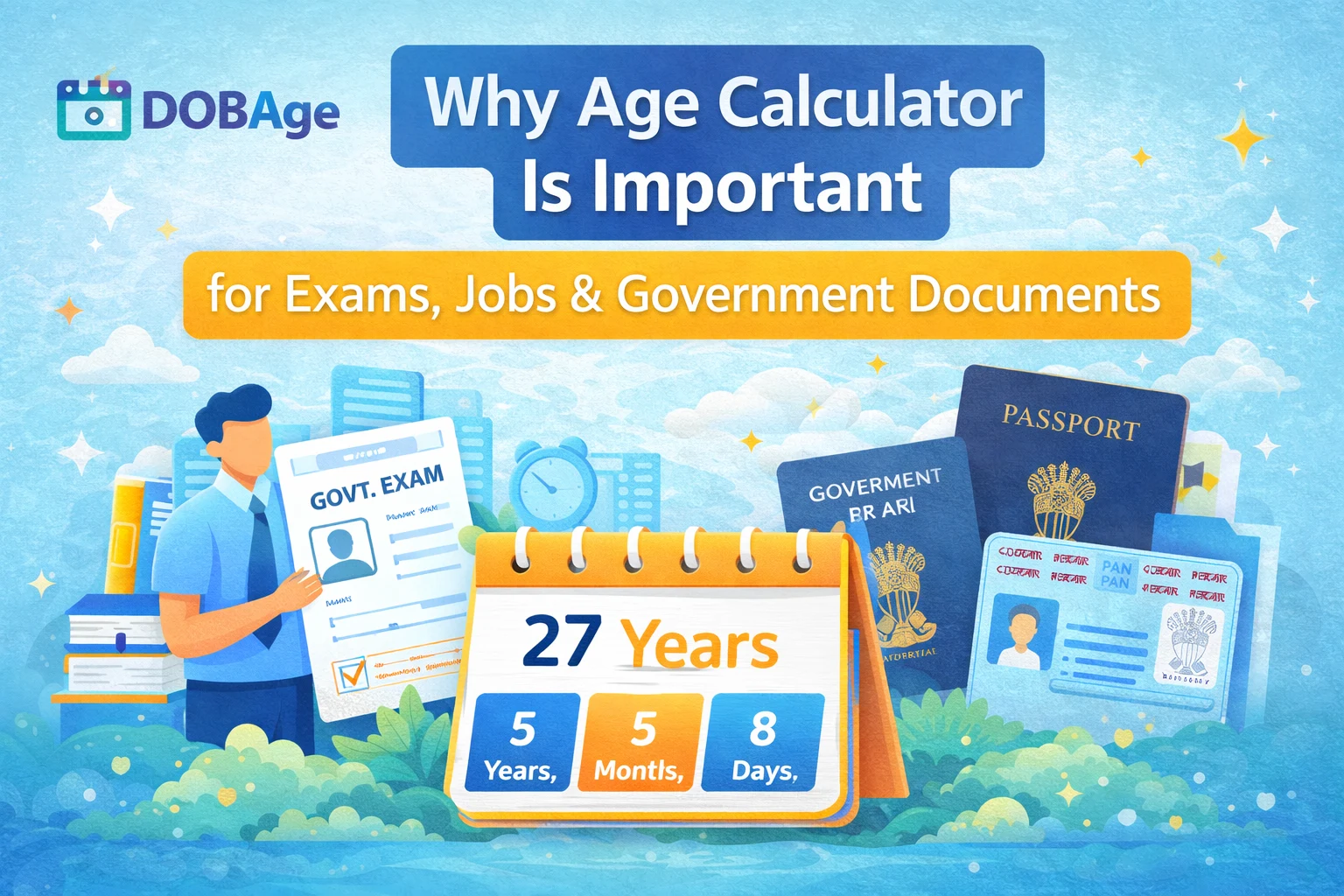 Why Age Calculator Is Important for Exams, Jobs & Government Documents
